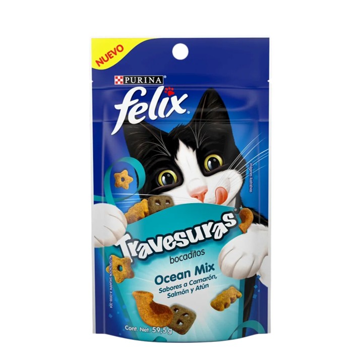 Snacks purina Felix® travesuras ocean mix