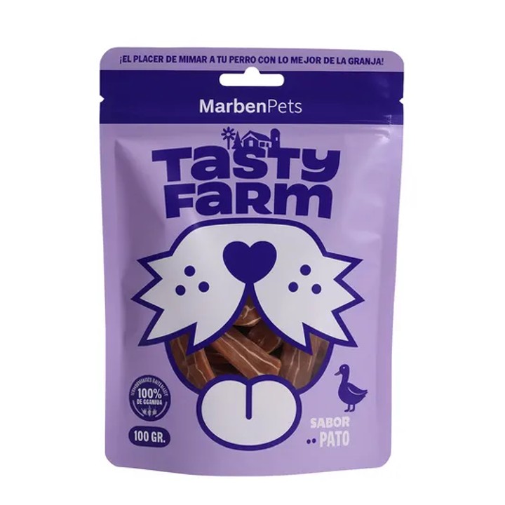 Tasty Farm Pato Snaks Para Perro